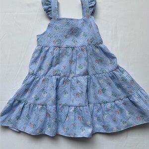 Tartine et chocolat Blue Floral Kids Dress